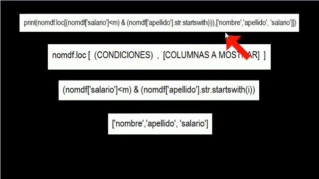 PYTHON PANDAS 00002 1 filtrar datos con metodo LOC смотреть онлайн