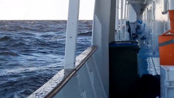 M/S Igor Stravinsky - Waves Ladoga lake