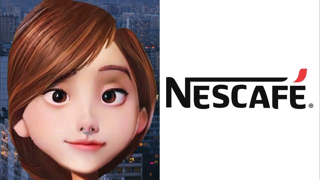 Старый логотип Nescafe это: