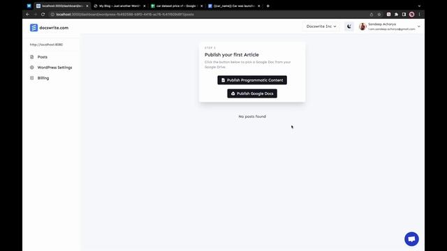 Create a Programmatic SEO website on WordPress using Google Sheets + @GoogleDocs + docswrite.com смотреть онлайн