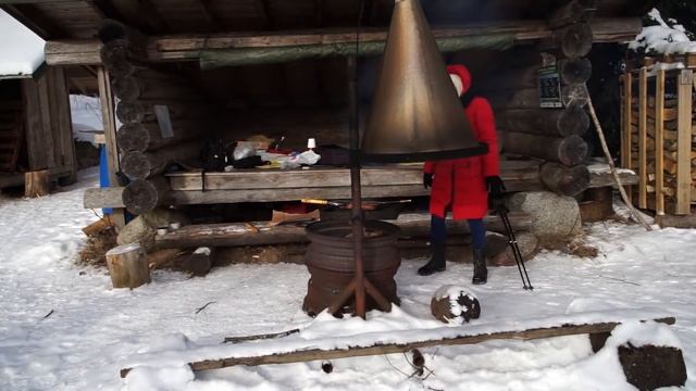 Зимой на озере Медвежьем