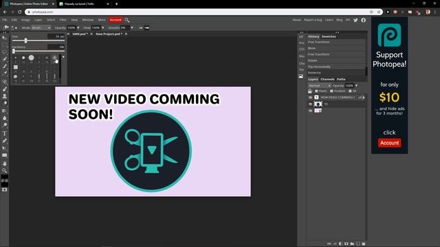 How To Rasterize a Layer in PhotoPea смотреть онлайн