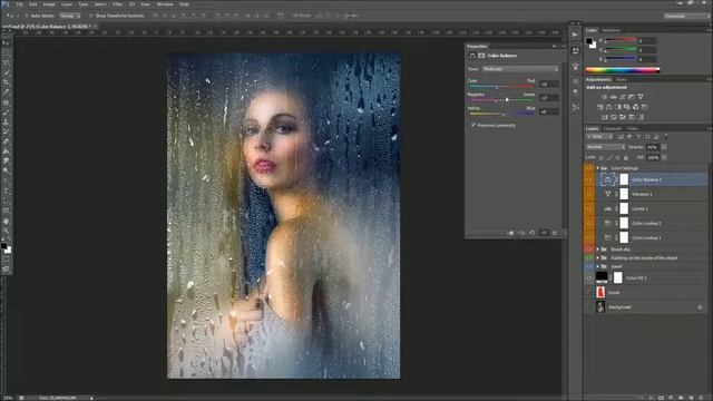 Rainy Day Photoshop Action Tutorial смотреть онлайн