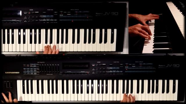 Only Time Will Tell - Synthesizer Intro (Asia Keyboard Cover) смотреть онлайн