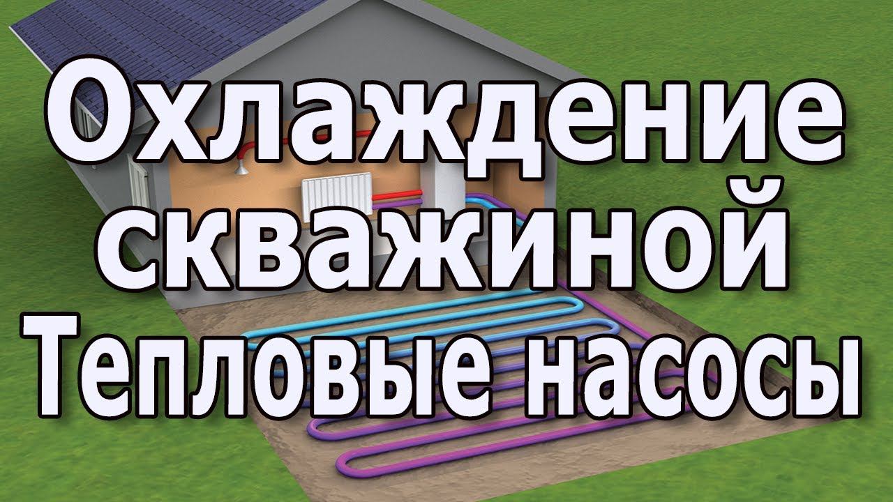 Система кондиционирования дома водой из скважины Тепловой насос для системы кондиционирования смотреть онлайн