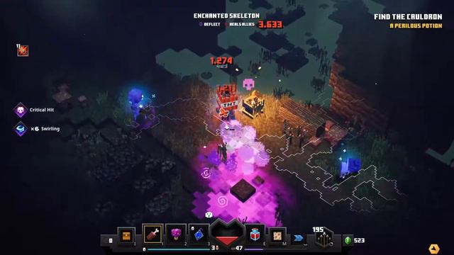 STICKY SWAMP (MINECRAFT DUNGEONS HERO EDITION P25) (APOCALYPSE DIFFICULTY) смотреть онлайн