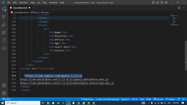 Bootstrap 5 Data Table || Datatable in Bootstrap 5 with HTML, CSS and JS смотреть онлайн