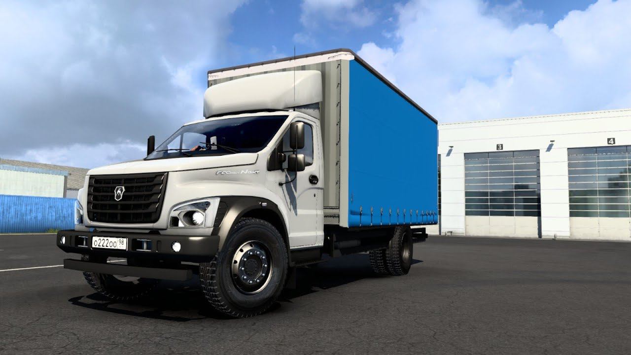 [ETS 2] ГАЗОН NEXT_Cargo Hauling To Kunda смотреть онлайн