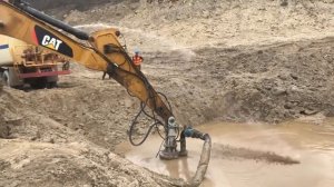 Грунтовый насос Dragflow HY 85 B на добыче песка - Dragflow Slurry pump HY 85 B