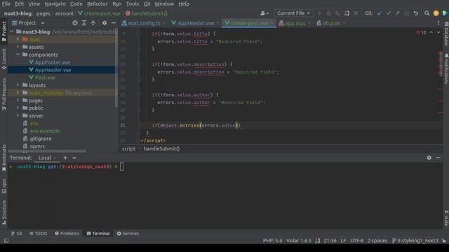 30. Nuxt 3 Tutorial - Posting Content Using $fetch API смотреть онлайн