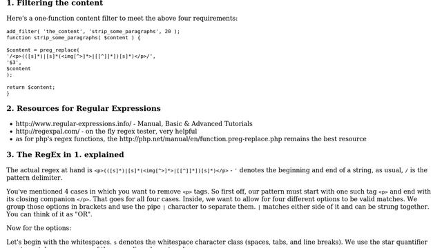 Wordpress: How to to stop html editor from addig ＜p＞ tags to shortcodes, images, etc? смотреть онлайн