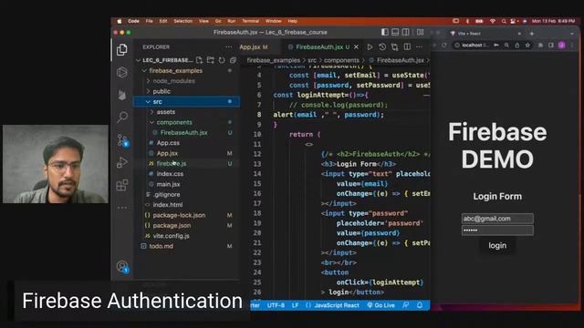 Master Firebase - Tutorial for Beginners 2023 | React JS Complete Course 2023 | Code with Scaler смотреть онлайн