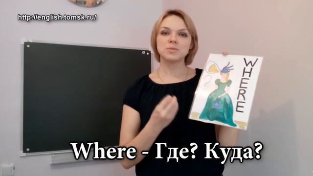 Вопросительные слова в английском языке - Wh questions (question words) смотреть онлайн