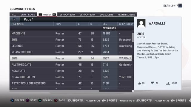 Get Madden NFL 20 Rosters On Madden NFL 19 WITH FREE AGENCY & TRADES! (PS4/XBOX ONE/PC) смотреть онлайн