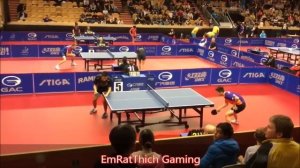 Fan Zhendong Backhand Slow Motion