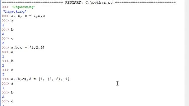 Python flexibility 2 Unpacking and Negative Indexing смотреть онлайн