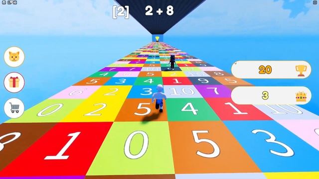 Математическая Гонка в ROBLOX!!! | Math Race смотреть онлайн