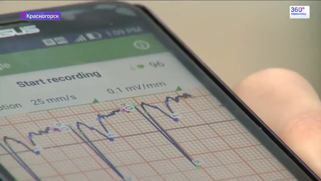 Репортаж об ECG Dongle на втором Форуме наукоградов. Надежда Набильская