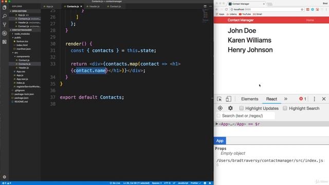React Front To Back : Creating State смотреть онлайн
