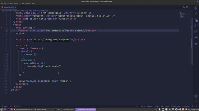 Los métodos en VueJS | Curso completo de VueJS - Capítulo 5 смотреть онлайн