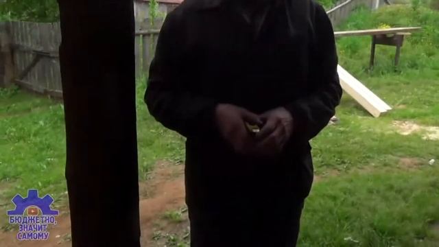 Самодельная пилорама (2 часть) с бензиновым двигателем. смотреть онлайн