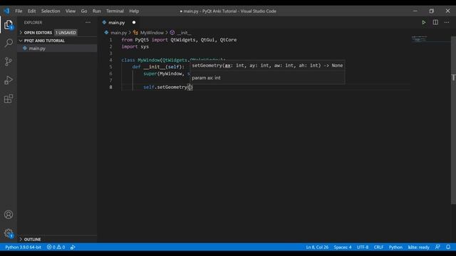 Creating A Replicate Of Anki Using PyQt5 In Python Part 1 смотреть онлайн