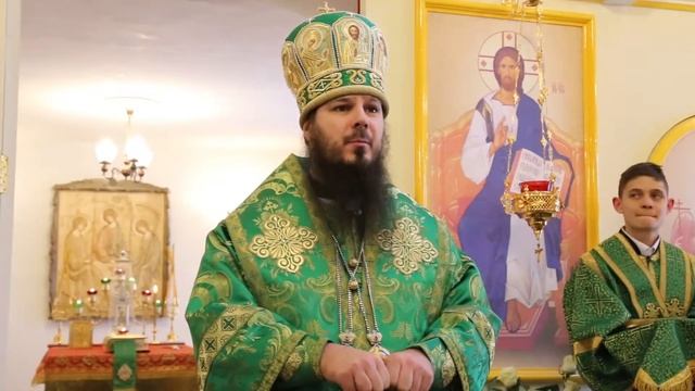 Архиерейское богослужение в день престольного праздника храма св. блгв. вел. кн. Александра Невског смотреть онлайн