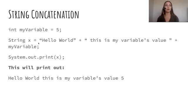 11 Introduction to Programming (JAVA) String Concatenation Operator "+" Continued смотреть онлайн