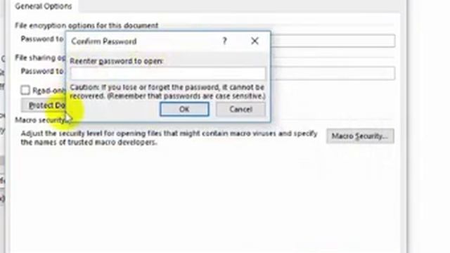 How to lock & unlock Word Document. смотреть онлайн