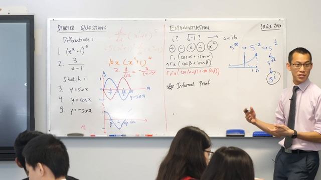 Informal Proof of Euler's Formula (1 of 2: Exponential calculus) смотреть онлайн