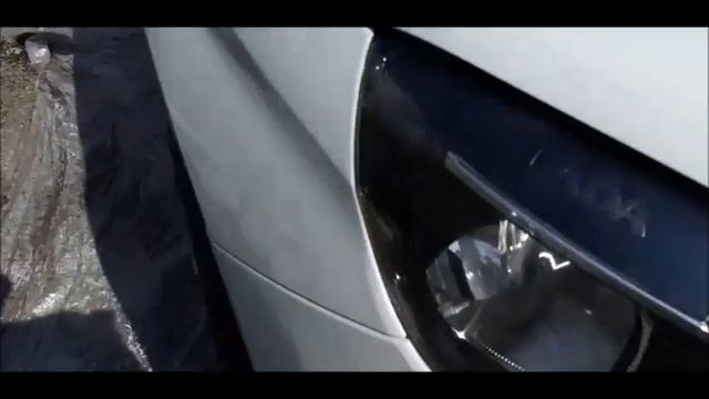 Удаление желтых точек Iron x на авто смотреть онлайн