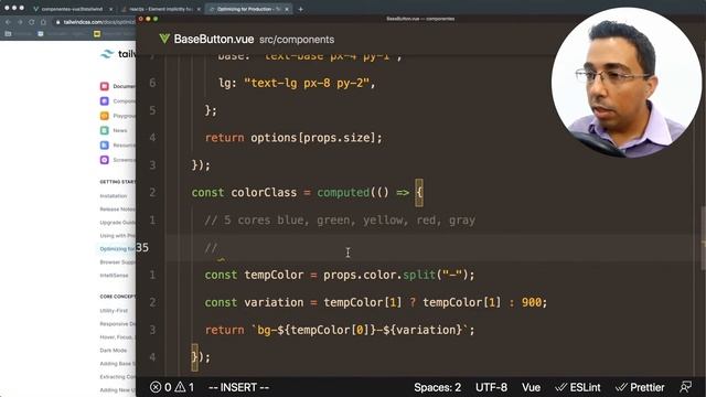 LIVE [Vue JS 3 + TypeScript + Tailwind Css] Alan Rezende criando componentes - Parte 3 смотреть онлайн