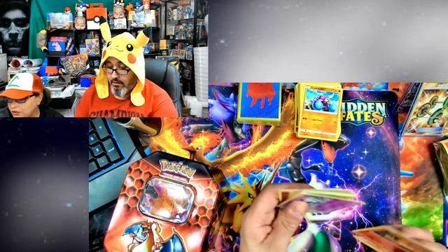 Pete's Lost Pokemon Collector Opening Variety Of Packs. Wife Finally Reveals That Gorgeous Face ?