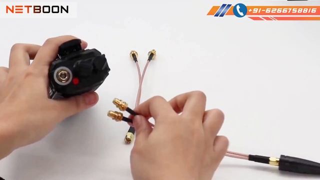 SMA Male To Dual SMA Female Y Type Splitter Combiner Cable  15CM  WiFi Antenna Adapter Connector