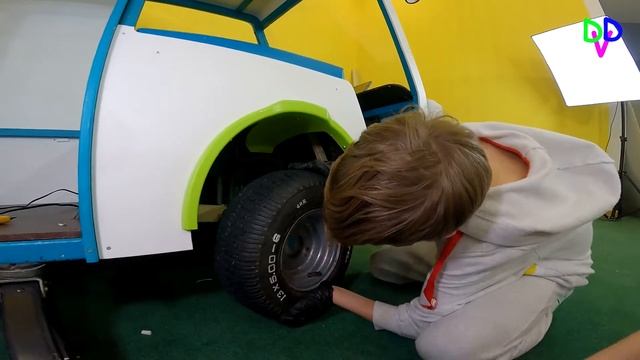 Построили детский ЭЛЕКТРОКАР- АВТОБУС своими руками