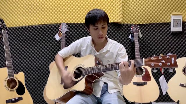 Giới thiệu Guitar Acoustic Yamaha F370C смотреть онлайн