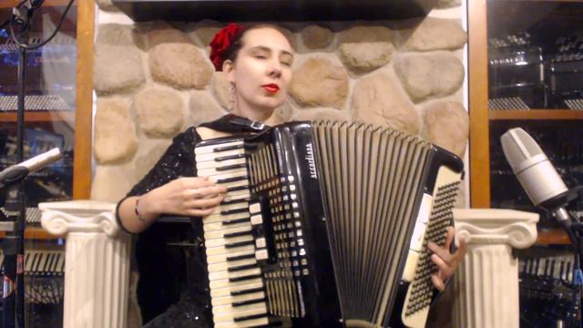 5664 - Black Excelsior Accordiana 606 Piano Accordion LMM 41 120 $1199 смотреть онлайн