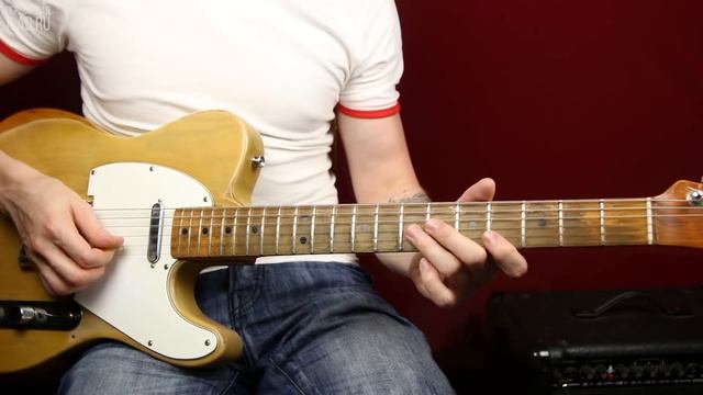 Как играть гитарное соло из песни Led Zeppelin Rock'n'Roll - Уроки игры на гитаре Первый Лад смотреть онлайн