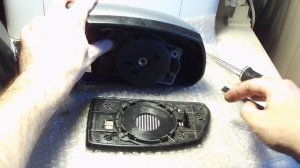 Как разобрать зеркало Киа Рио 2