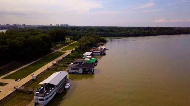 4K - Belgrade / Beograd 360° Panorama смотреть онлайн