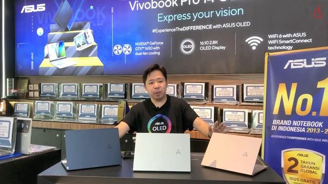 MENGGODA ?, SI TIPIS, SI RINGAN TAPI KENCENG | ASUS ZENBOOK S 13 OLED - DYNAMICS COMPUTER смотреть онлайн