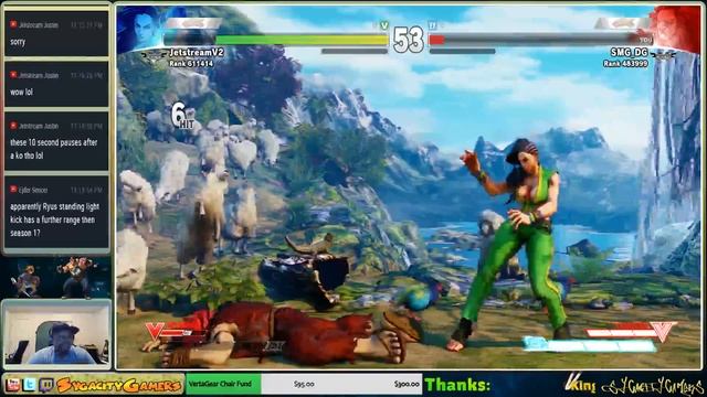 Street Fighter 5 NEW CFN Beta - Test Stream смотреть онлайн