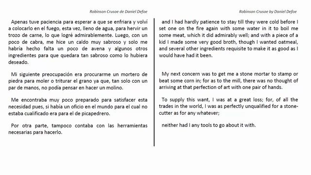 Audiolibro ROBINSON CRUSOE Capítulo 9 (Parte 1 de 3) смотреть онлайн