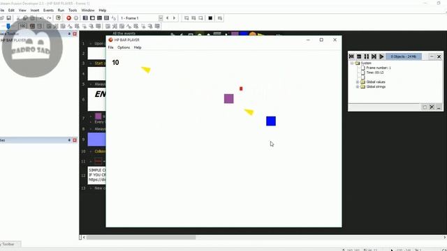 Clickteam Fusion 2.5 | HP BAR | смотреть онлайн