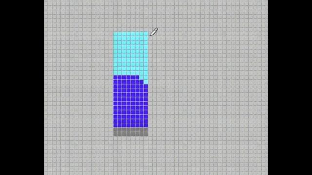 Рисунки по клеткам в Paint - Херобрин(Minecraft) смотреть онлайн