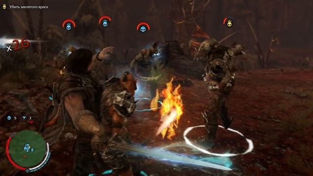 Middle-Earth: Shadow Of Mordor - "Лучшие" эпизоды геймплея смотреть онлайн