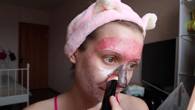 Сразу ТРИ маски от MIXIT/Love Planet Mask/Interstellar Mask/Moon Gravity Mask=^.^= смотреть онлайн