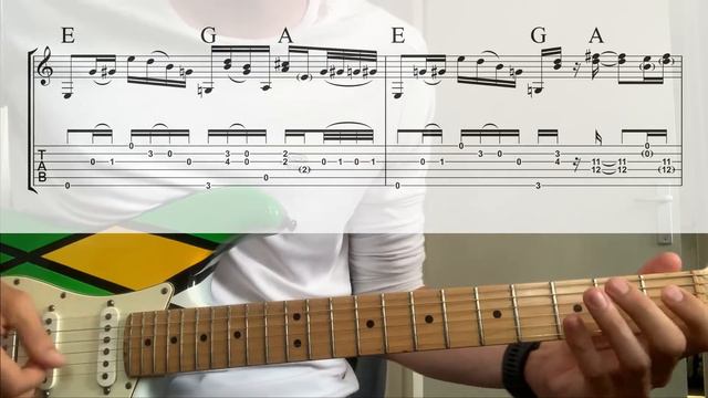 John Mayer - I Don't Need No Doctor [TABS lesson playalong] смотреть онлайн