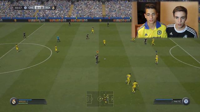 Chelsea - Real Madrid | FIFA 15 смотреть онлайн