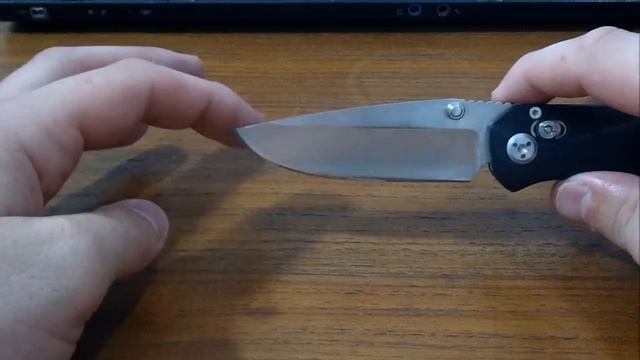 AUS8 против китайской 8Cr13MoV. Тест на монетке. смотреть онлайн